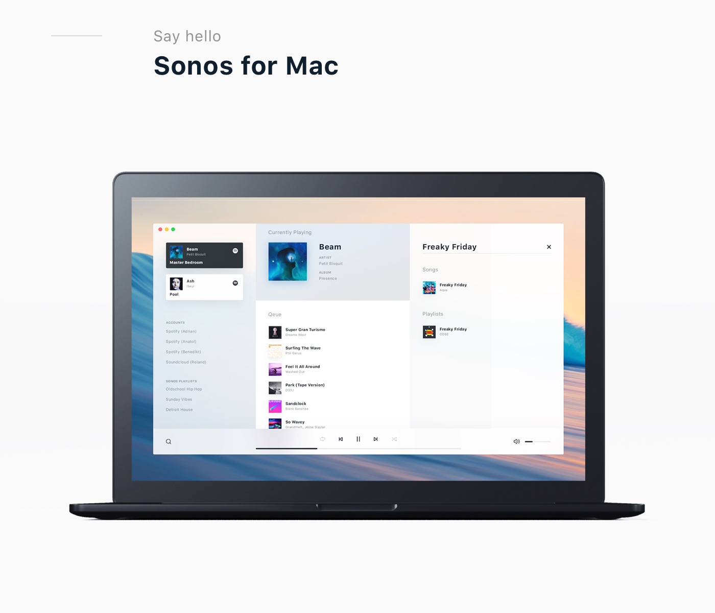 control sonos from mac